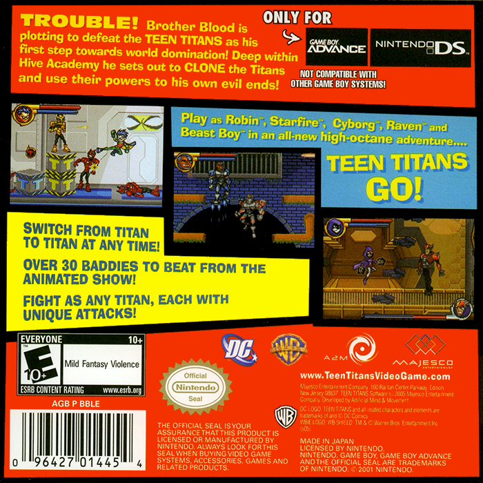 Teen Titans — box-2D-back (US)