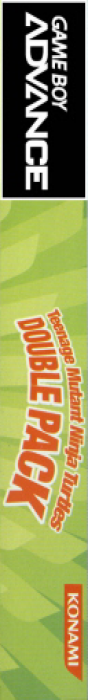 Teenage Mutant Ninja Turtles Double Pack — box-2D-side (US)