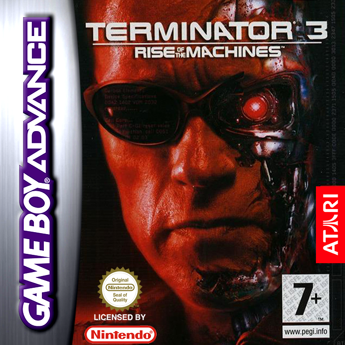 Terminator 3 - Rise Of The Machines — box-2D (EU)