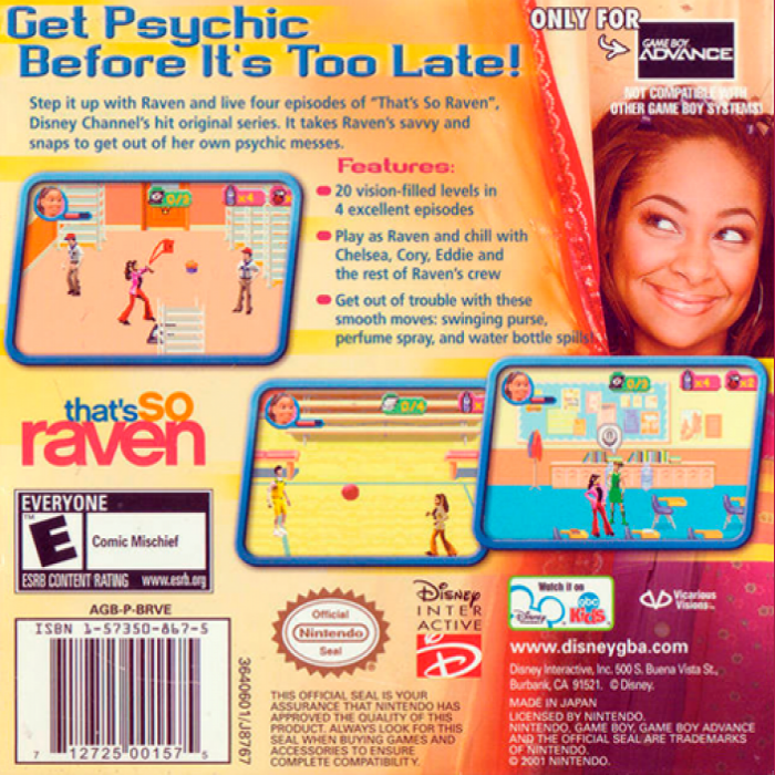 That's So Raven — box-2D-back (US)