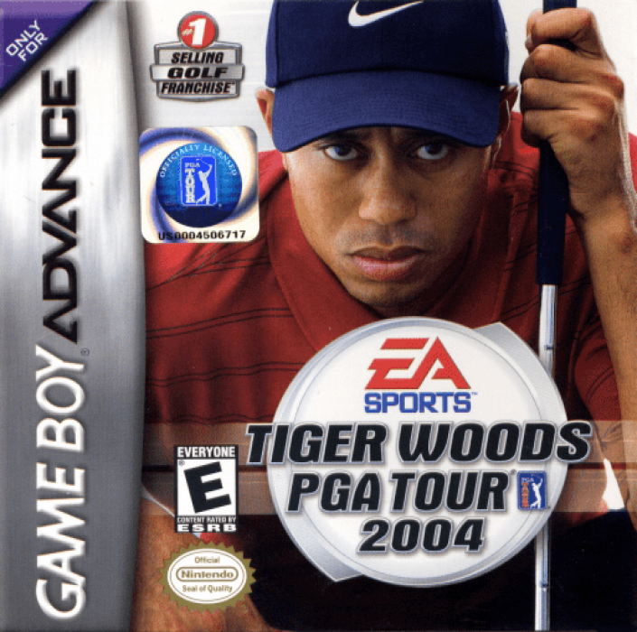 Tiger Woods PGA Tour 2004 box art