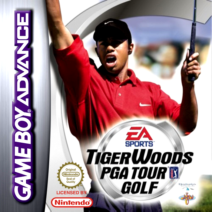 Tiger Woods Pga Tour Golf — box-2D (EU)