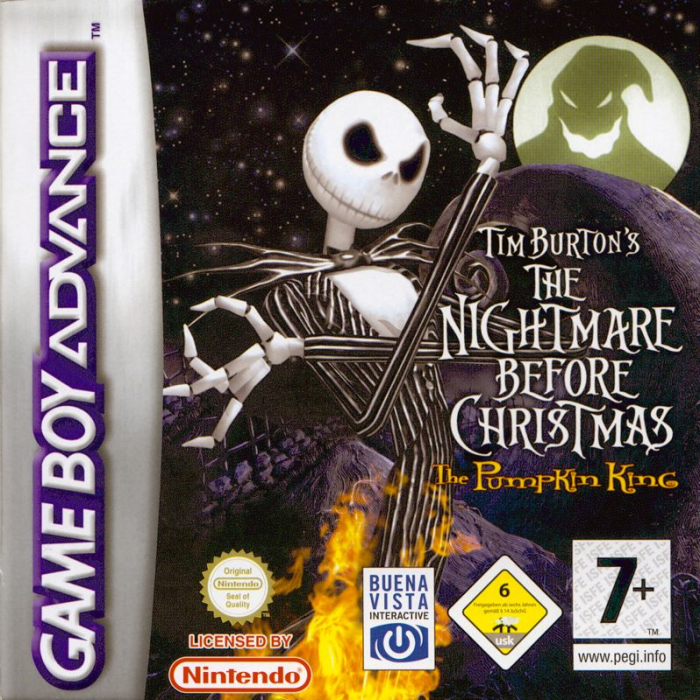 Tim Burton's The Nightmare Before Christmas - The Pumpkin King — box-2D (EU)