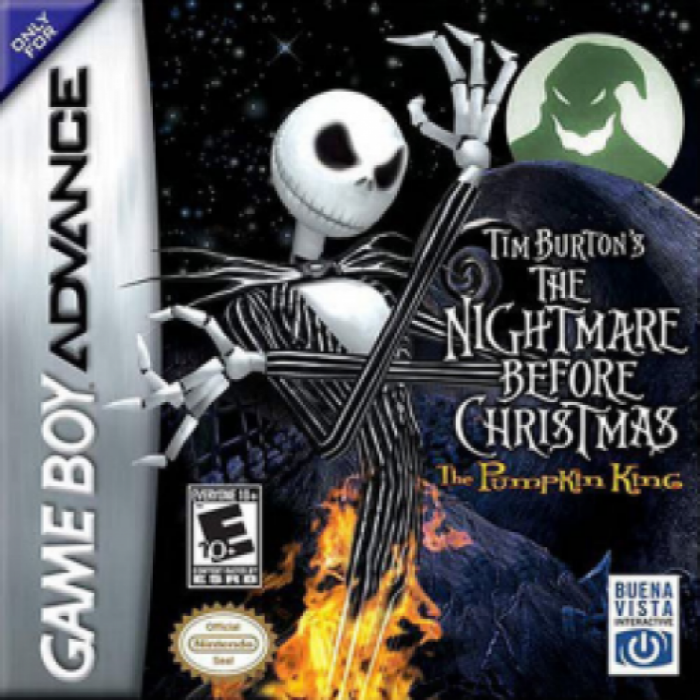 Tim Burton's The Nightmare Before Christmas - The Pumpkin King box art