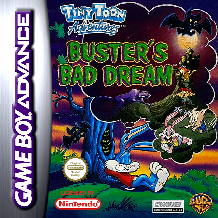 Tiny Toon Adventures - Buster's Bad Dream — box-2D (EU)