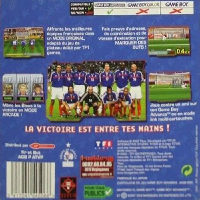 Tir Et But - Edition Champions Du Monde — box-2D-back (FR)