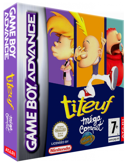 Titeuf - Méga Compet' — box-3D (FR)