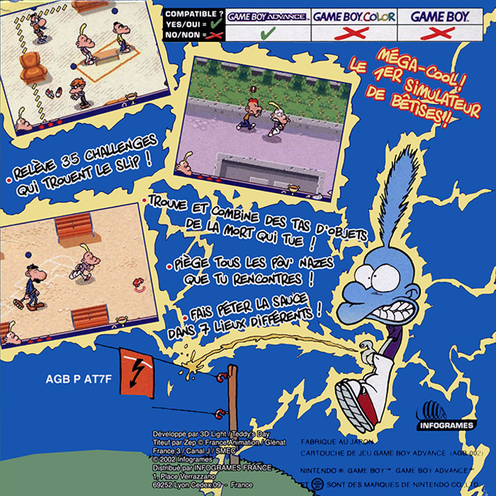 Titeuf - Ze Gag Machine — box-2D-back (FR)