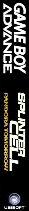Tom Clancy's Splinter Cell - Pandora Tomorrow — box-2D-side (EU)