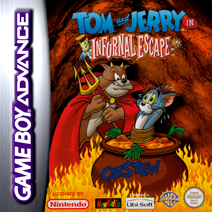 Tom And Jerry In Infurnal Escape — box-2D (EU)