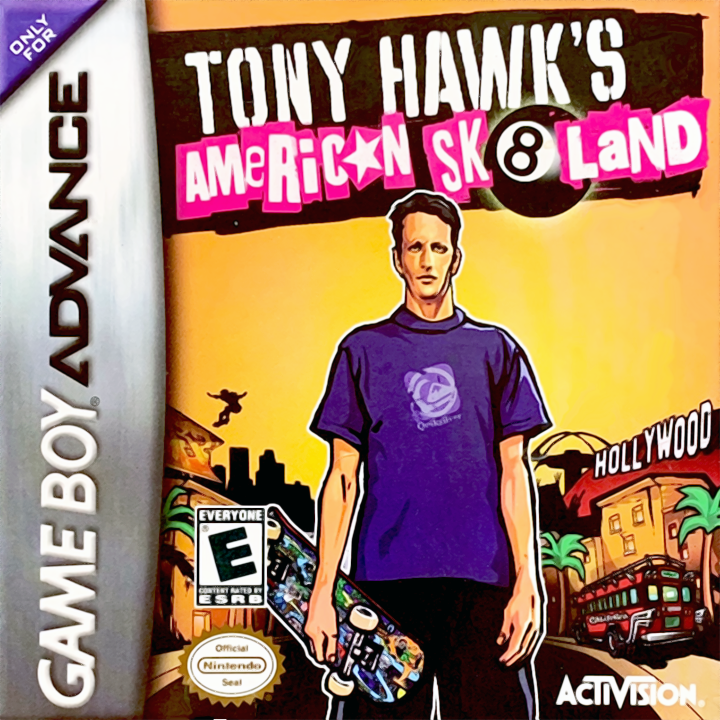 Tony Hawk's American Sk8land box art