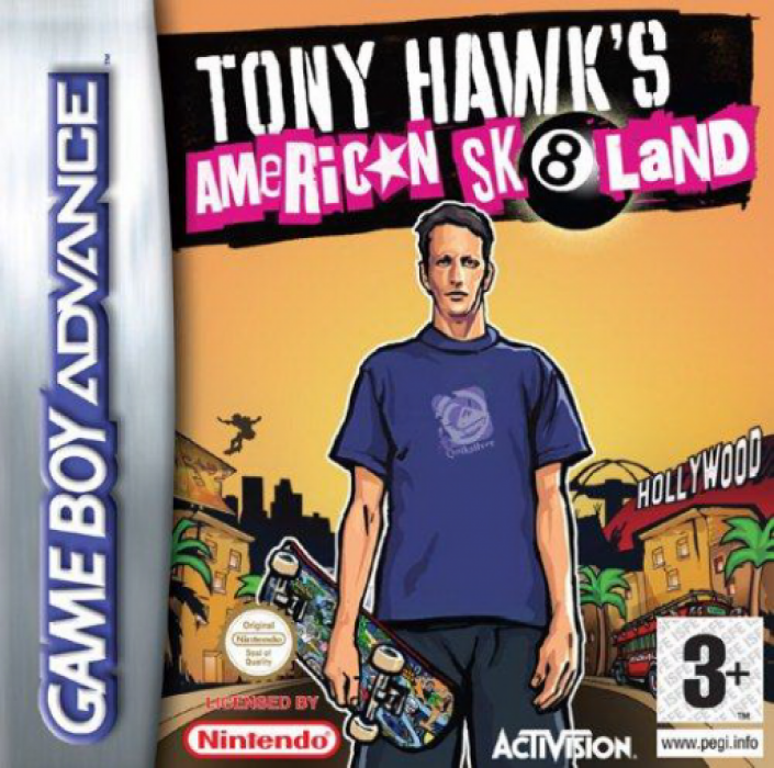 Tony Hawk's American Sk8land — box-2D (EU)