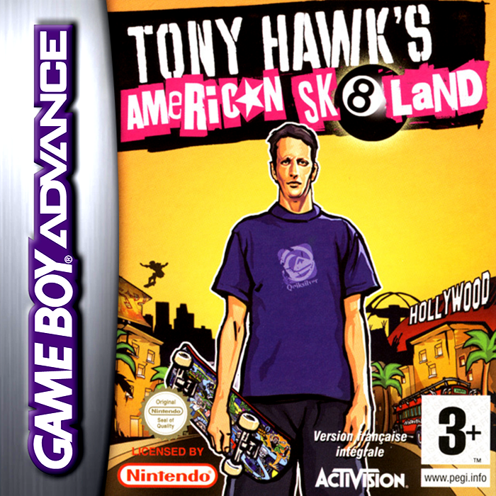 Tony Hawk's American Sk8land — box-2D (FR)