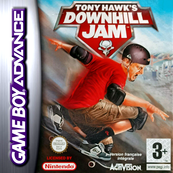 Tony Hawk's Downhill Jam — box-2D (FR)