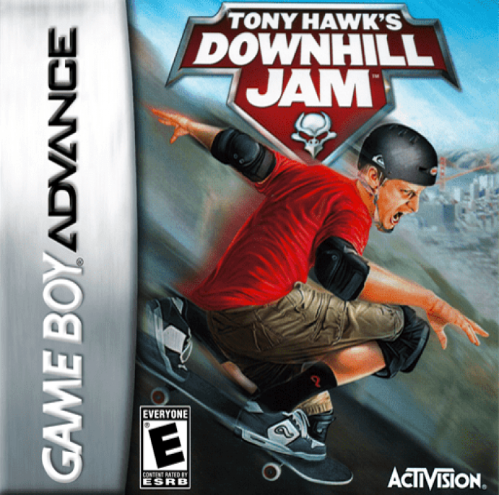 Tony Hawk's Downhill Jam box art