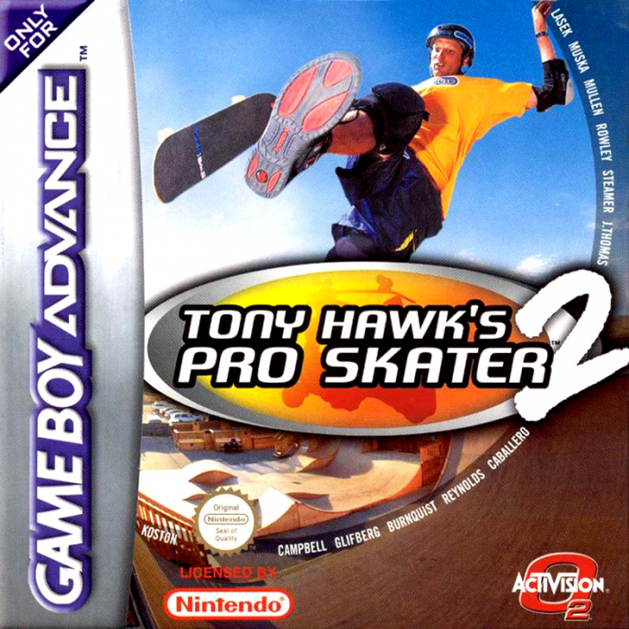 Tony Hawk's Pro Skater 2 — box-2D (EU)