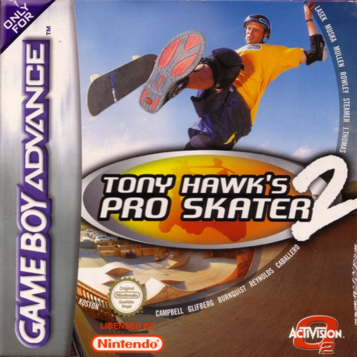 Tony Hawk's Pro Skater 2 — box-2D (DE)