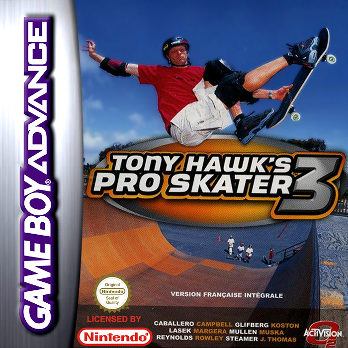 Tony Hawk's Pro Skater 3 — box-2D (FR)