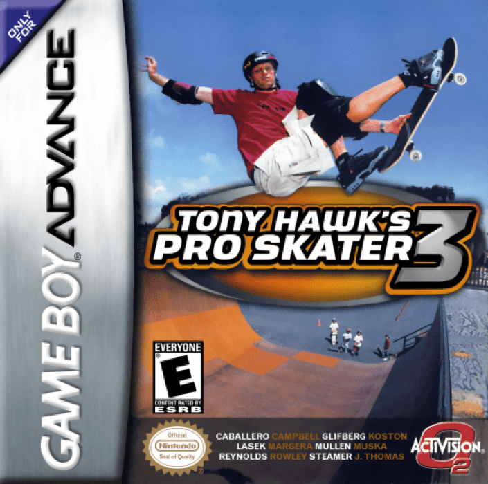 Tony Hawk's Pro Skater 3 box art
