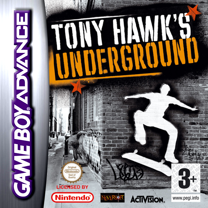 Tony Hawk's Underground — box-2D (FR)