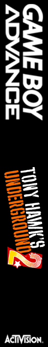 Tony Hawk's Underground 2 — box-2D-side (FR)