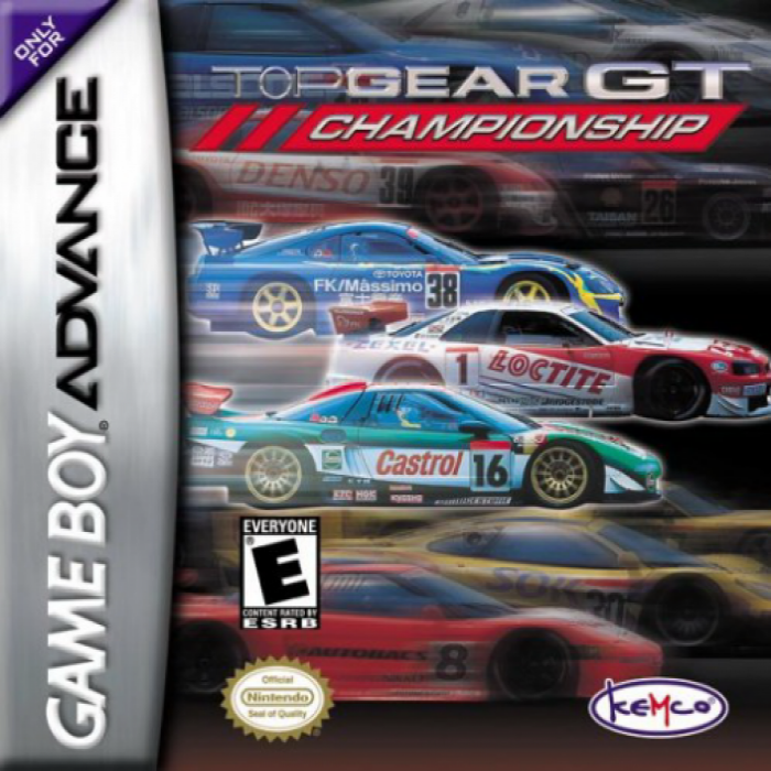 Top Gear Gt Championship box art
