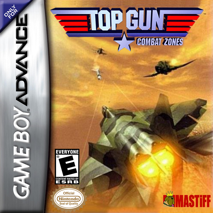 Top Gun - Combat Zones box art