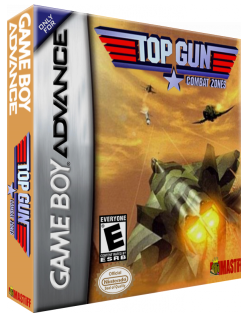 Top Gun - Combat Zones — box-3D (US)