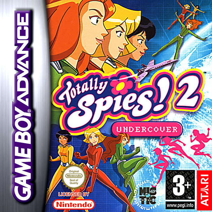 Totally Spies! 2 - Undercover — box-2D (FR)