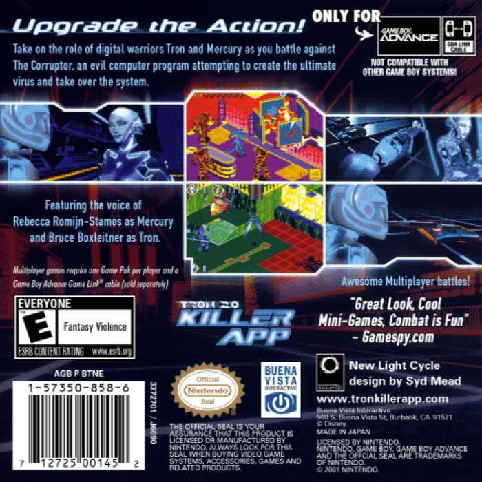 Tron 2.0 - Killer App — box-2D-back (US)