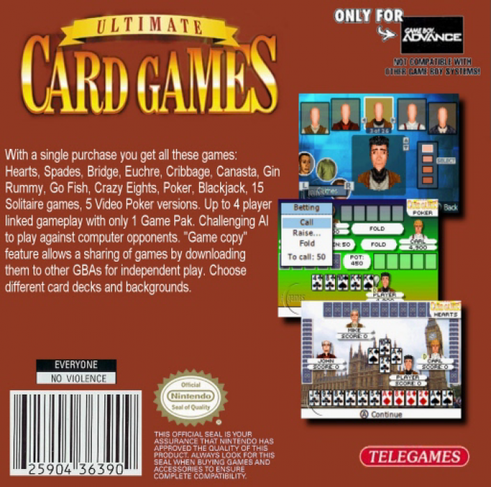 Ultimate Card Games — box-2D-back (US)