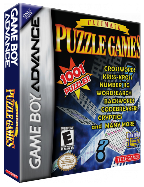 Ultimate Puzzle Games — box-3D (US)