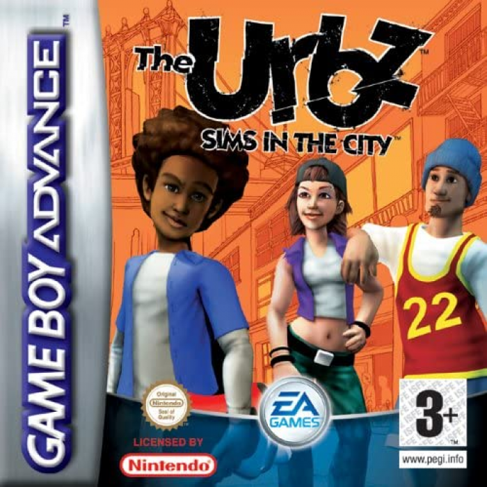 Urbz, The - Sims In The City — box-2D (EU)