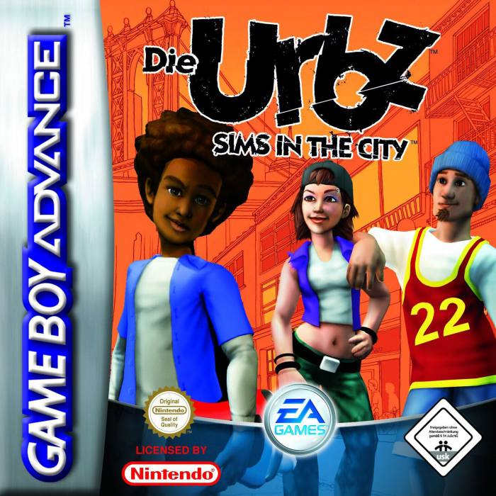 Urbz, The - Sims In The City — box-2D (DE)