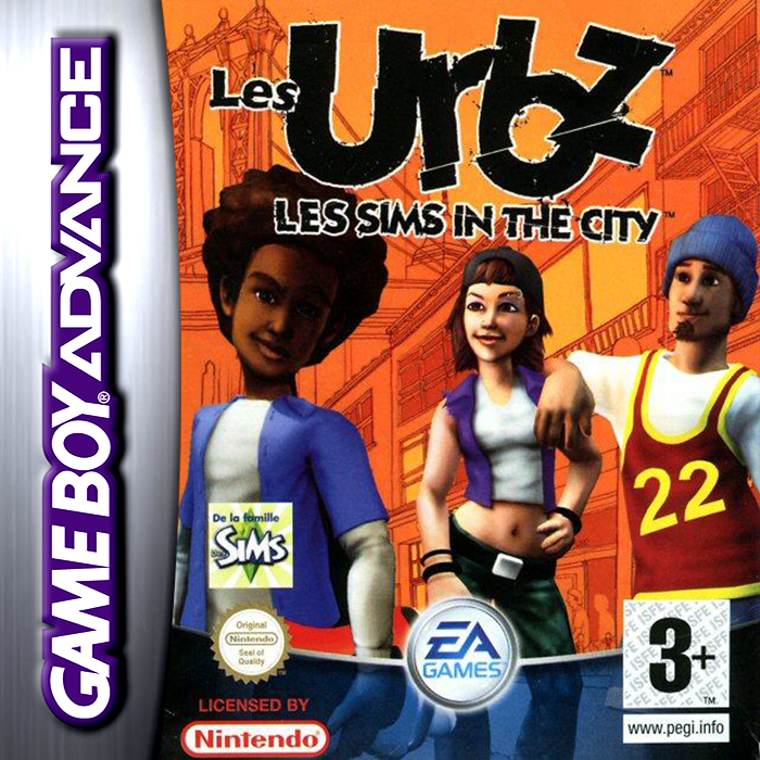 Urbz, The - Sims In The City — box-2D (FR)