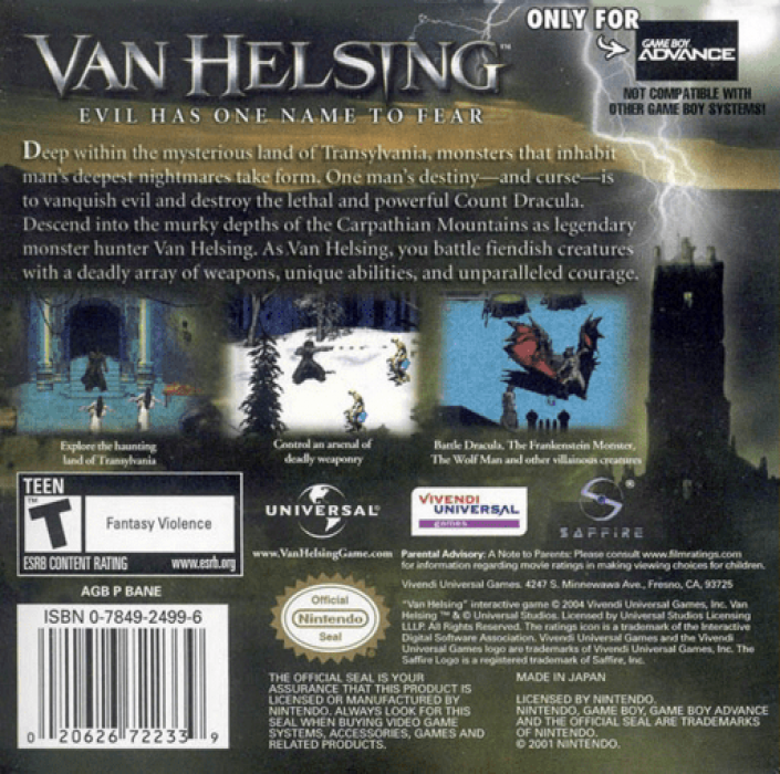 Van Helsing — box-2D-back (US)