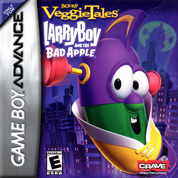 Veggietales Larryboy And The Bad Apple box art