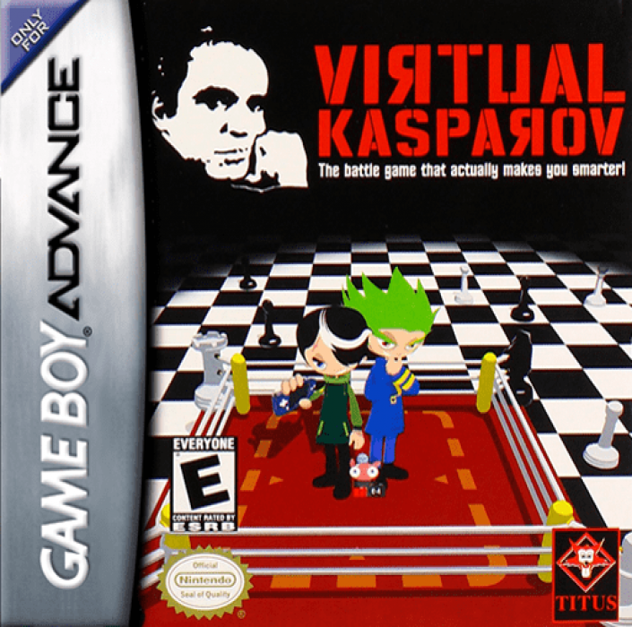 Virtual Kasparov box art