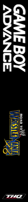 WWE - Road To Wrestlemania X8 — box-2D-side (EU)