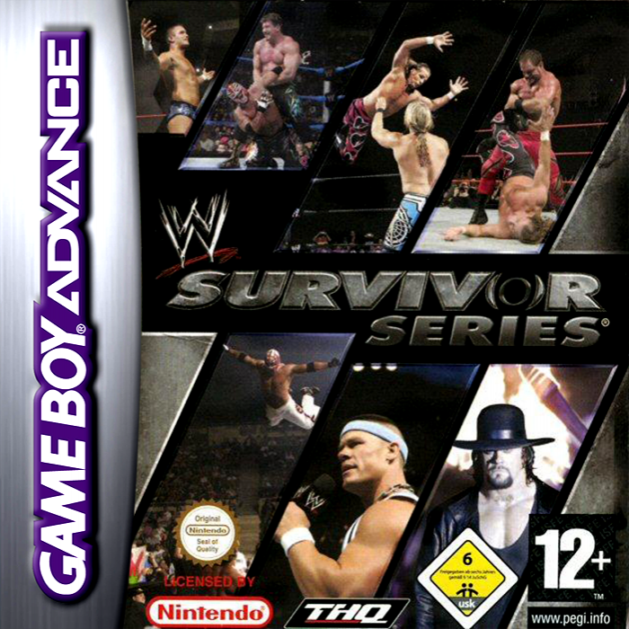 WWE Survivor Series — box-2D (EU)