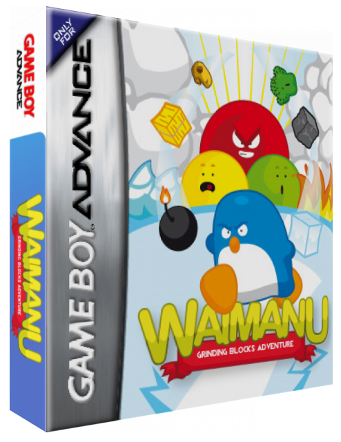 Waimanu - Grinding Blocks Adventure — box-3D (US)