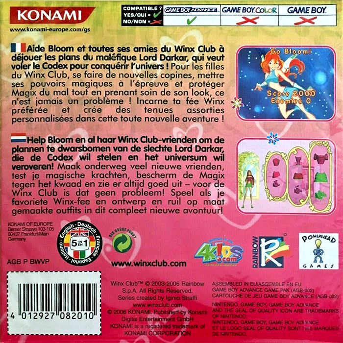Winx Club - Quest For The Codex — box-2D-back (EU)