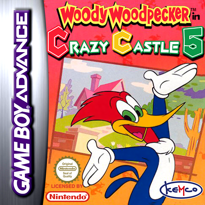 Woody Woodpecker In Crazy Castle 5 — box-2D (EU)