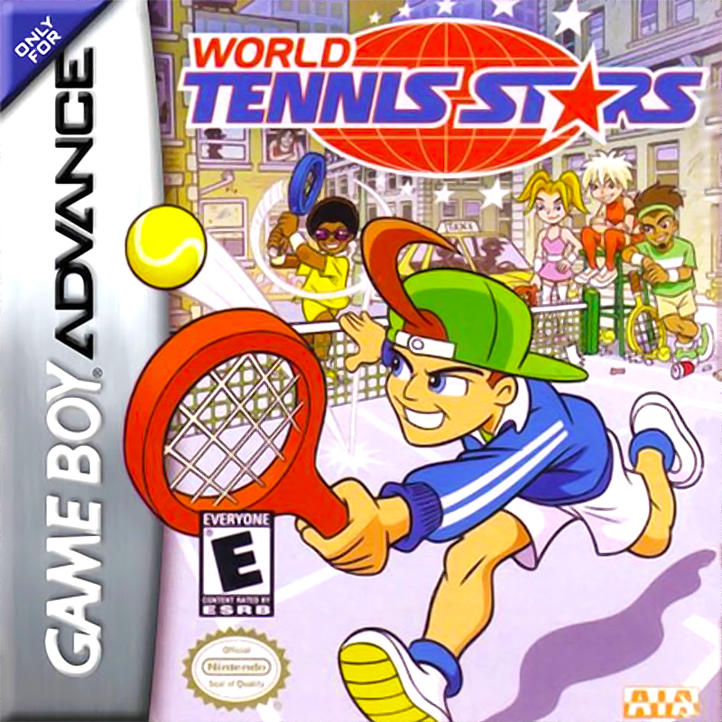 World Tennis Stars box art