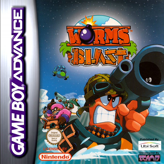 Worms Blast box art
