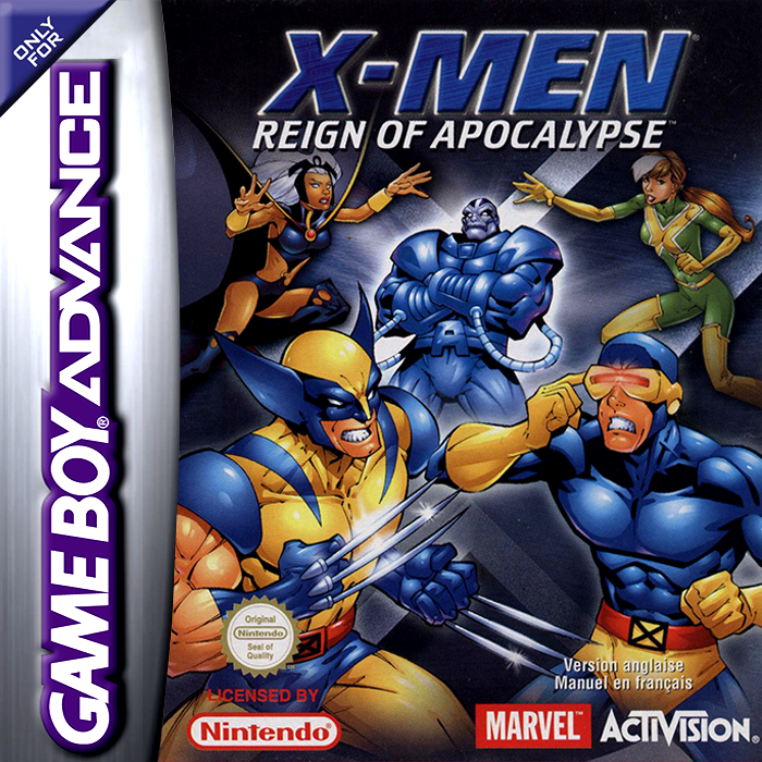 X-men - Reign Of Apocalypse — box-2D (FR)