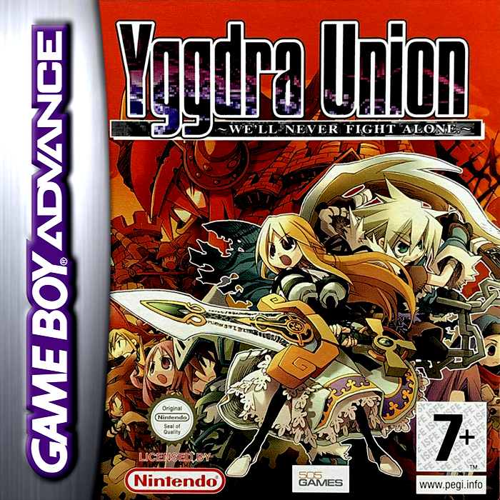 Yggdra Union - We'll Never Fight Alone — box-2D (EU)