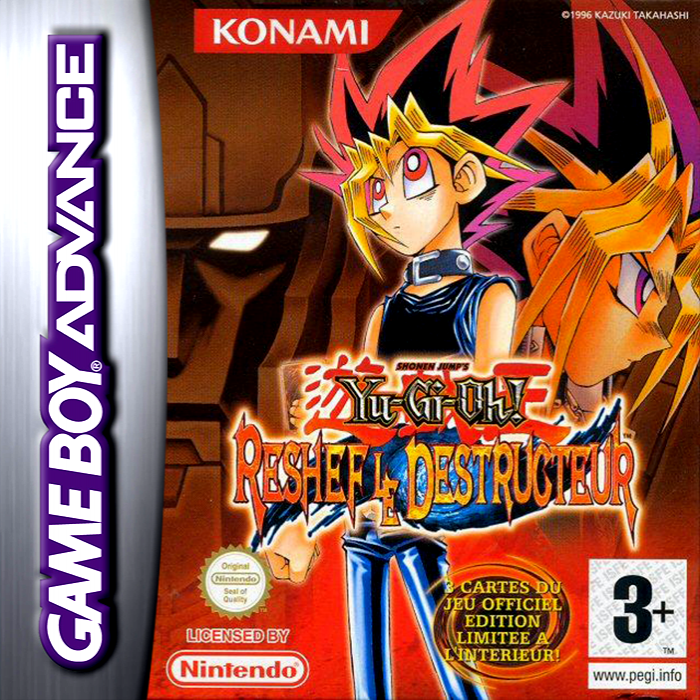 Yu-gi-oh! Reshef Of Destruction — box-2D (FR)