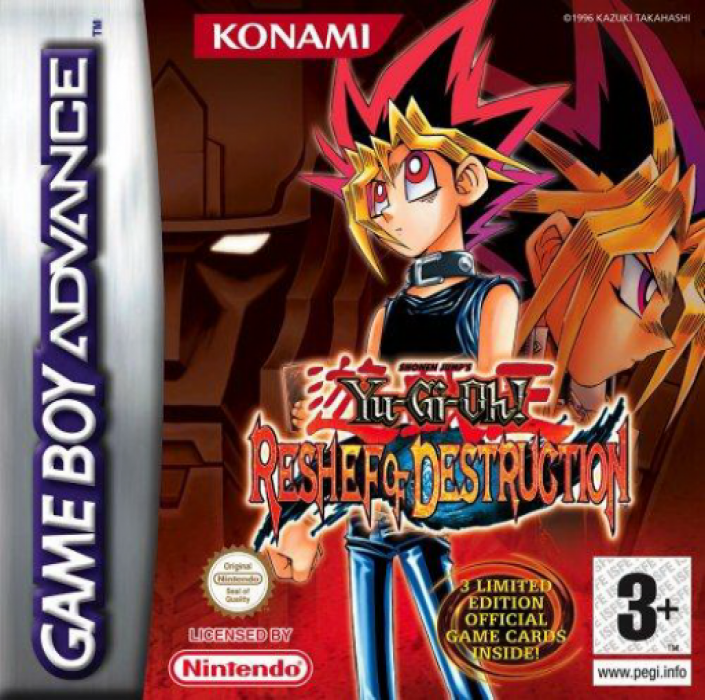 Yu-gi-oh! Reshef Of Destruction — box-2D (EU)