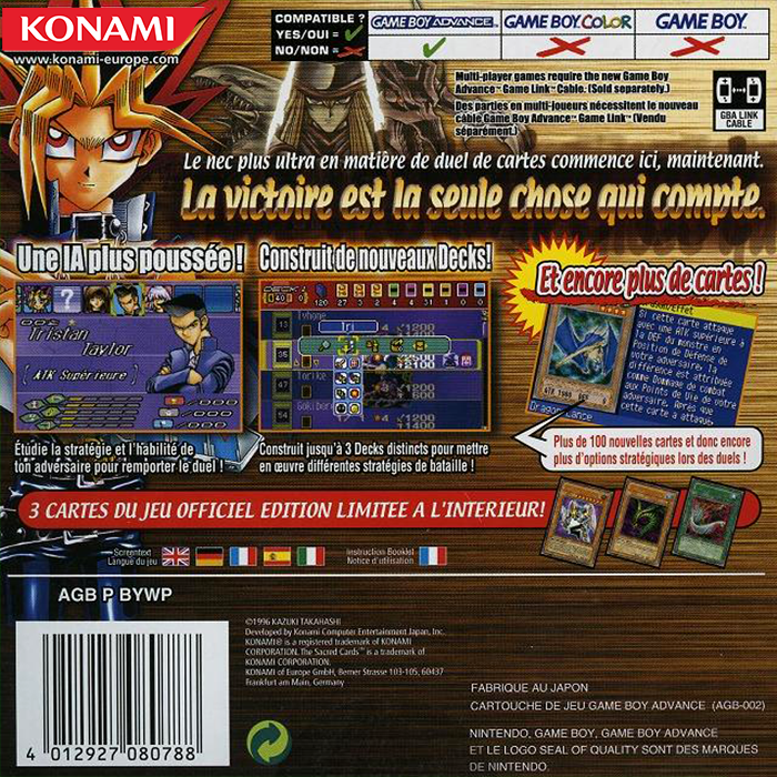 Yu-gi-oh! World Championship Tournament 2004 — box-2D-back (EU)